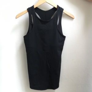 Lululemon Black Tank with Built in Bra 6